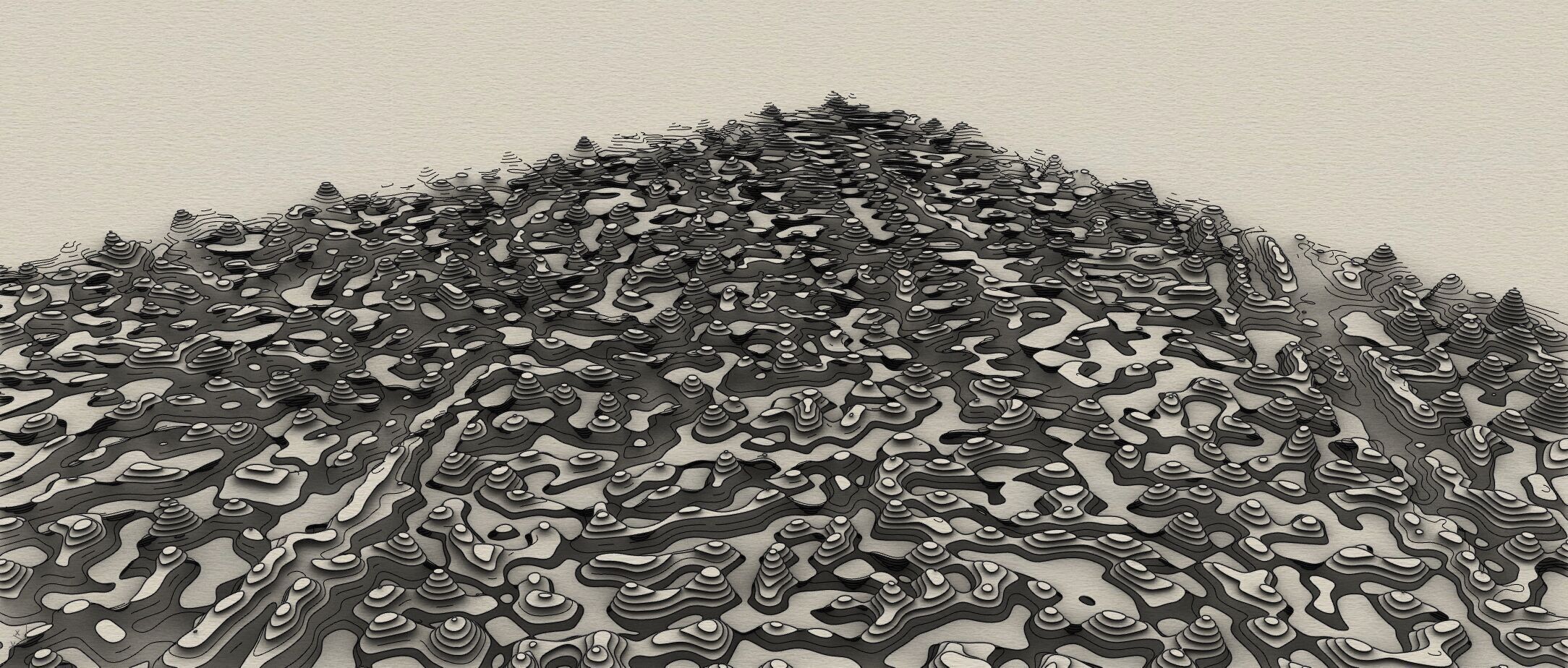 Parametric Terrain  Contours Grasshopper Rhino Files Download 3D model_2