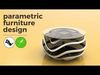 Parametric Furniture Design Grasshopper Rhino Files Download 3D model_1