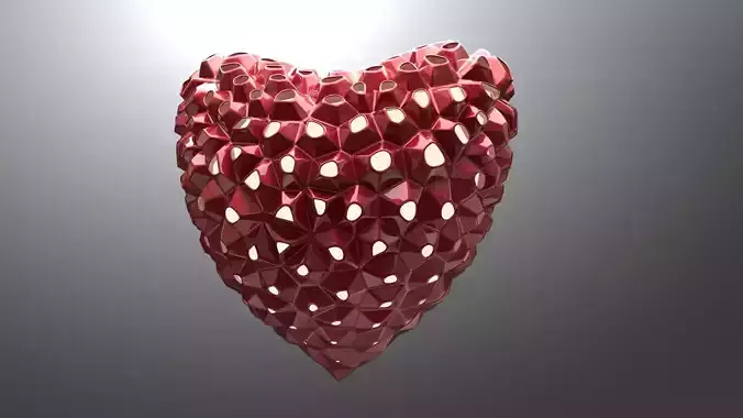 Valentines Parametric Facade Design Grasshopper Rhino Files 3D model
