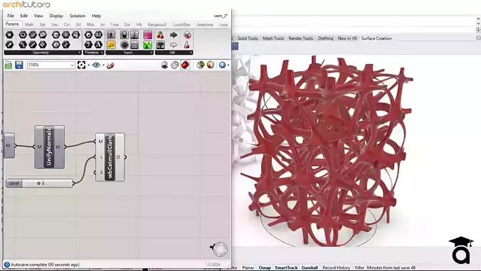 3d Voronoi Parametric Facade Design Grasshopper Rhino Files
