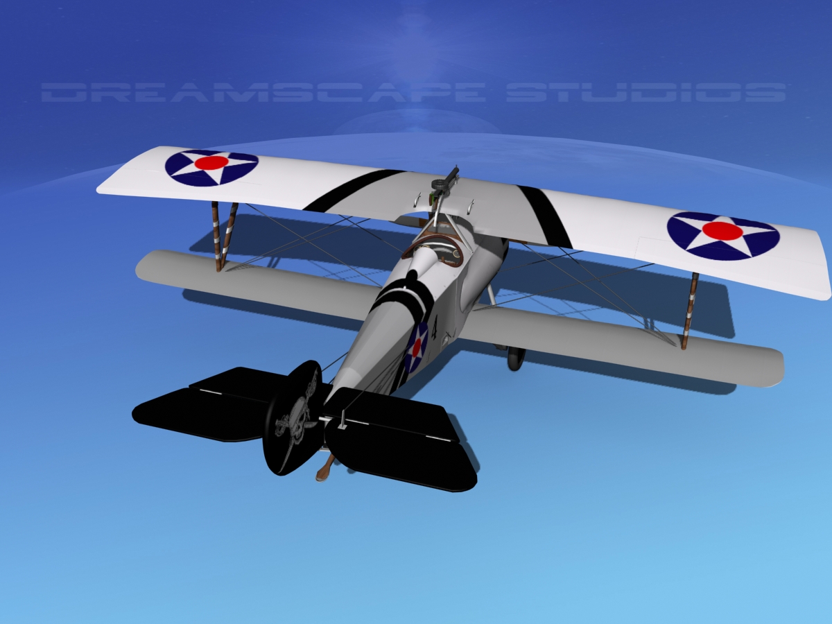 Nieuport 17 USA 1918 3D model_11