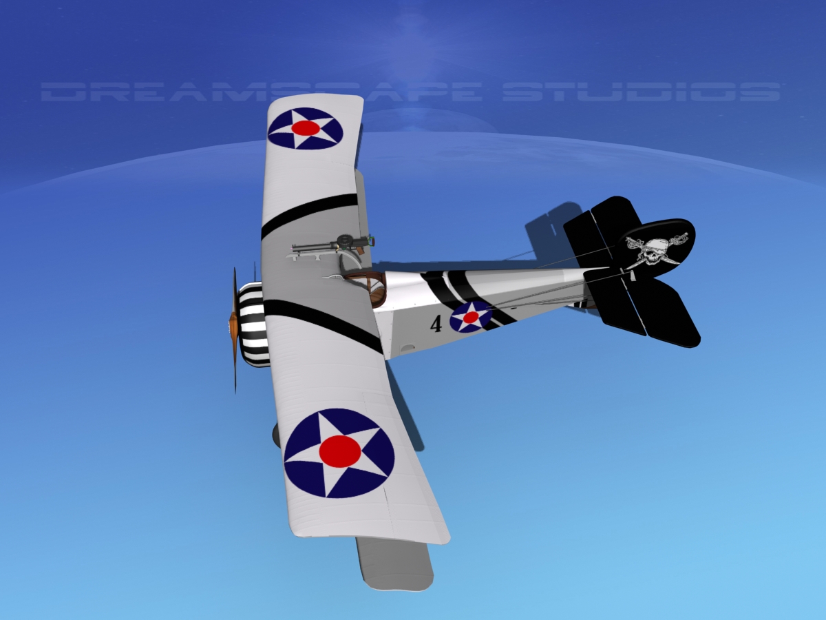 Nieuport 17 USA 1918 3D model_15