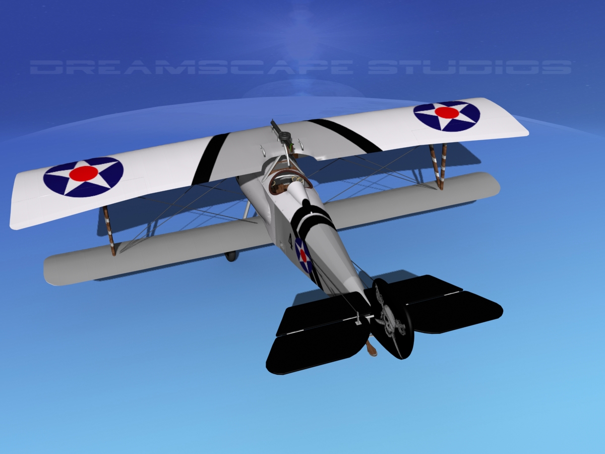 Nieuport 17 USA 1918 3D model_12
