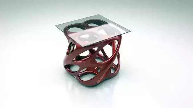 Voronoi Weaverbird Parametric Furniture Design Grasshopper Rhino 3D model