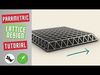 Lattice Structure Parametric Design Grasshopper Rhino Files  3D model_1