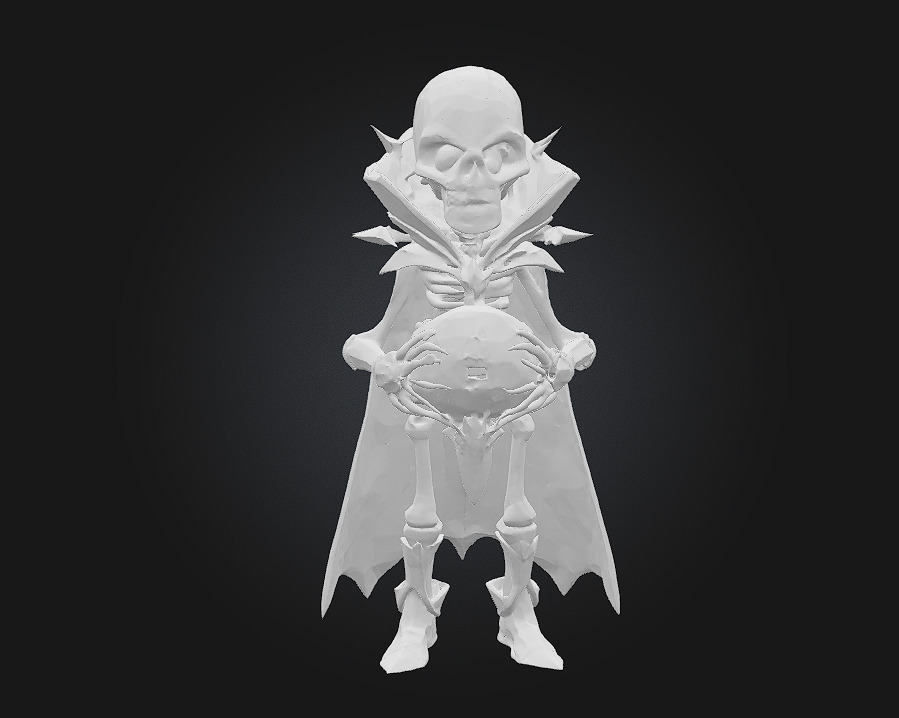 3D Printable Regal Undead Vampire 3D print model_5