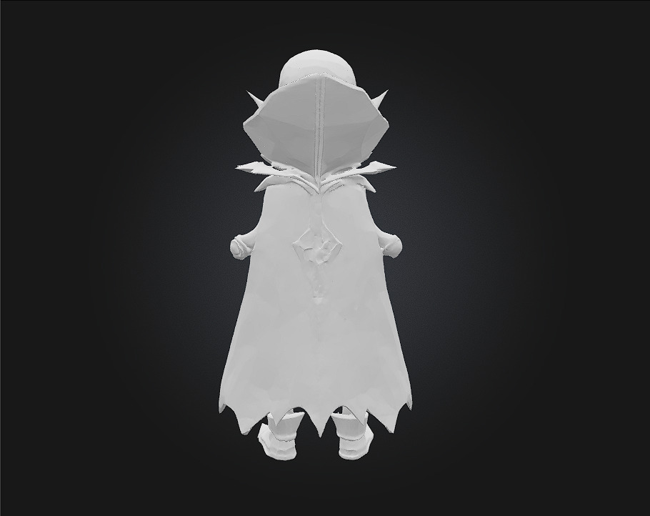 3D Printable Regal Undead Vampire 3D print model_6