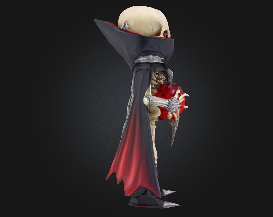 3D Printable Regal Undead Vampire 3D print model_3