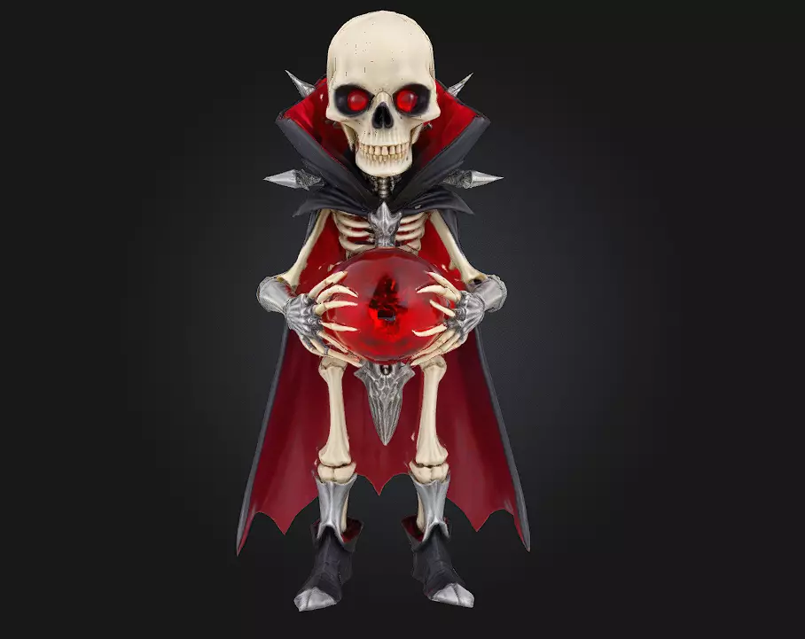 3D Printable Regal Undead Vampire 3D print model_0