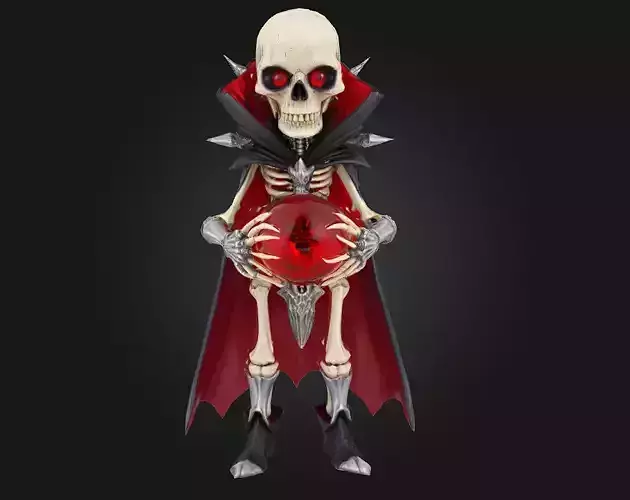3D Printable Regal Undead Vampire
