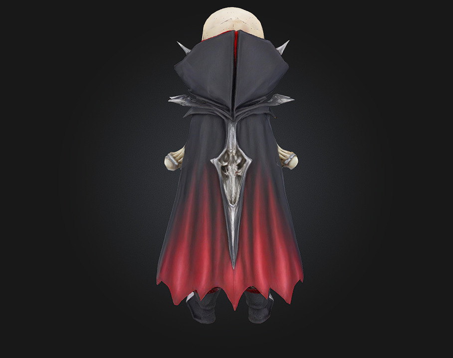 3D Printable Regal Undead Vampire 3D print model_1