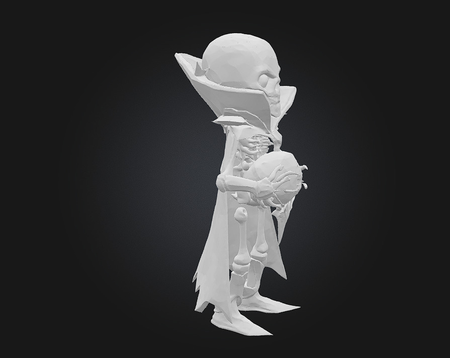 3D Printable Regal Undead Vampire 3D print model_8