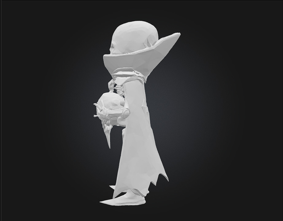 3D Printable Regal Undead Vampire 3D print model_7