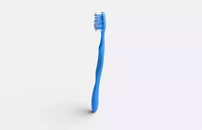 Toothbrush M08 Low-poly 3D model
