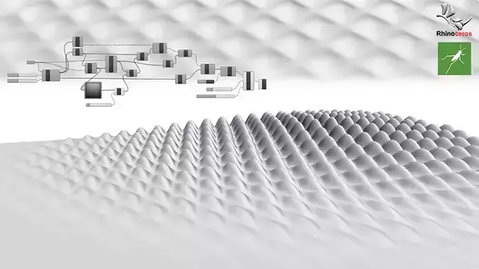 Lunchbox Parametric Facade Design Grasshopper Rhino Files  3D model