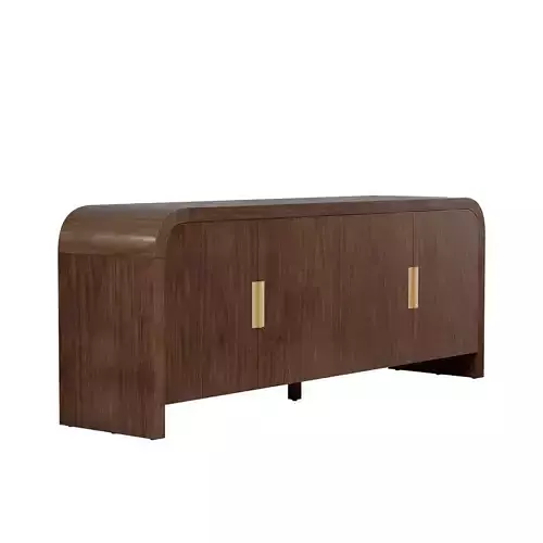 Whitney Media Console by West Elm 3D model