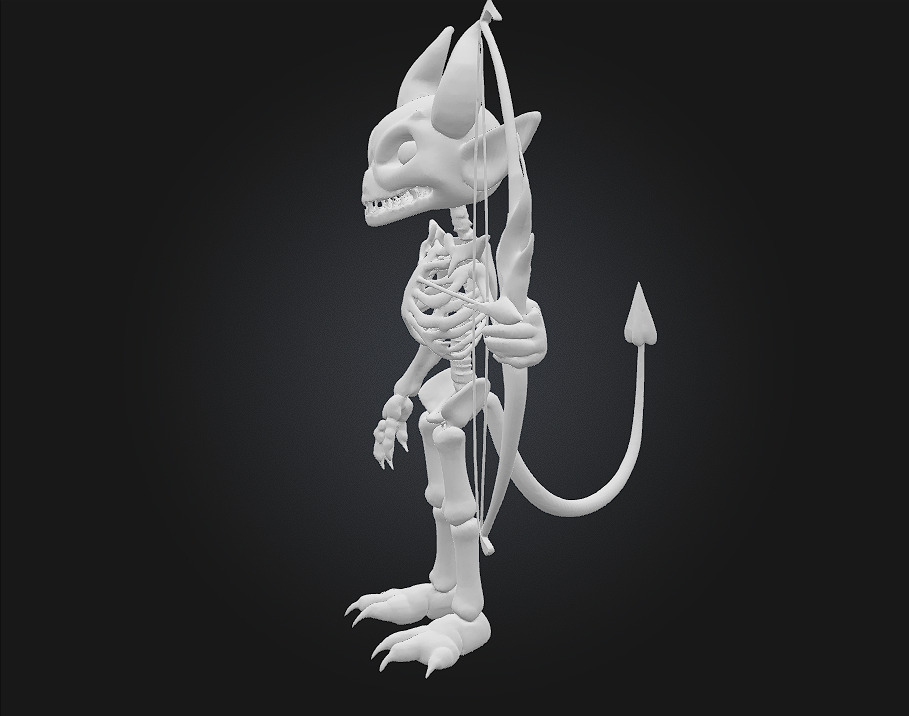3D Printable Fierce Undead Warrior 3D print model_6