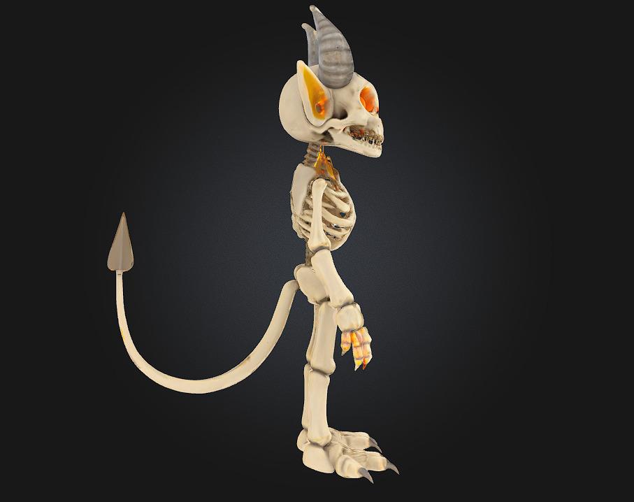 3D Printable Fierce Undead Warrior 3D print model_3
