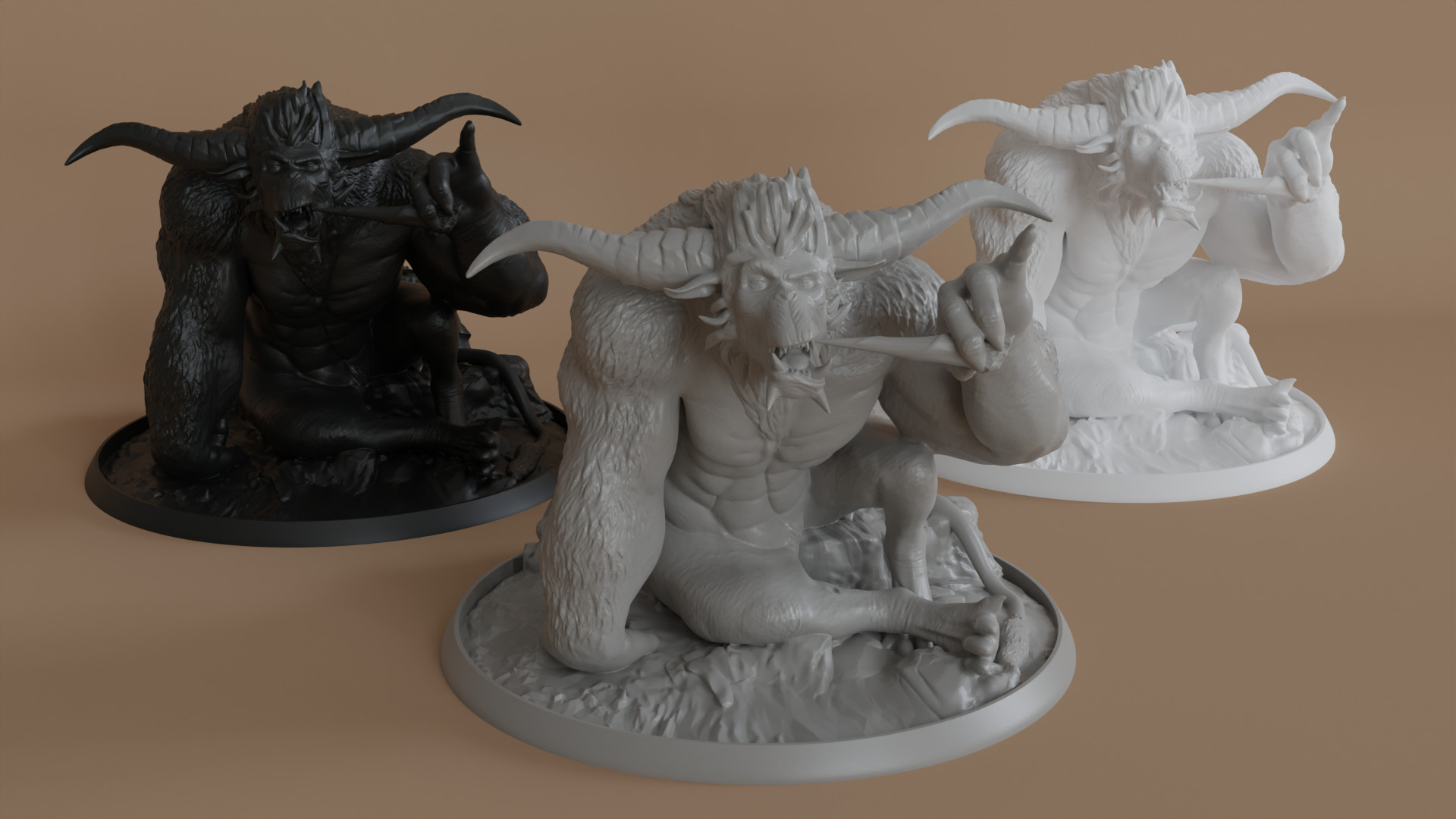 STL File  RAJANG  Monster Hunter 3D model_3