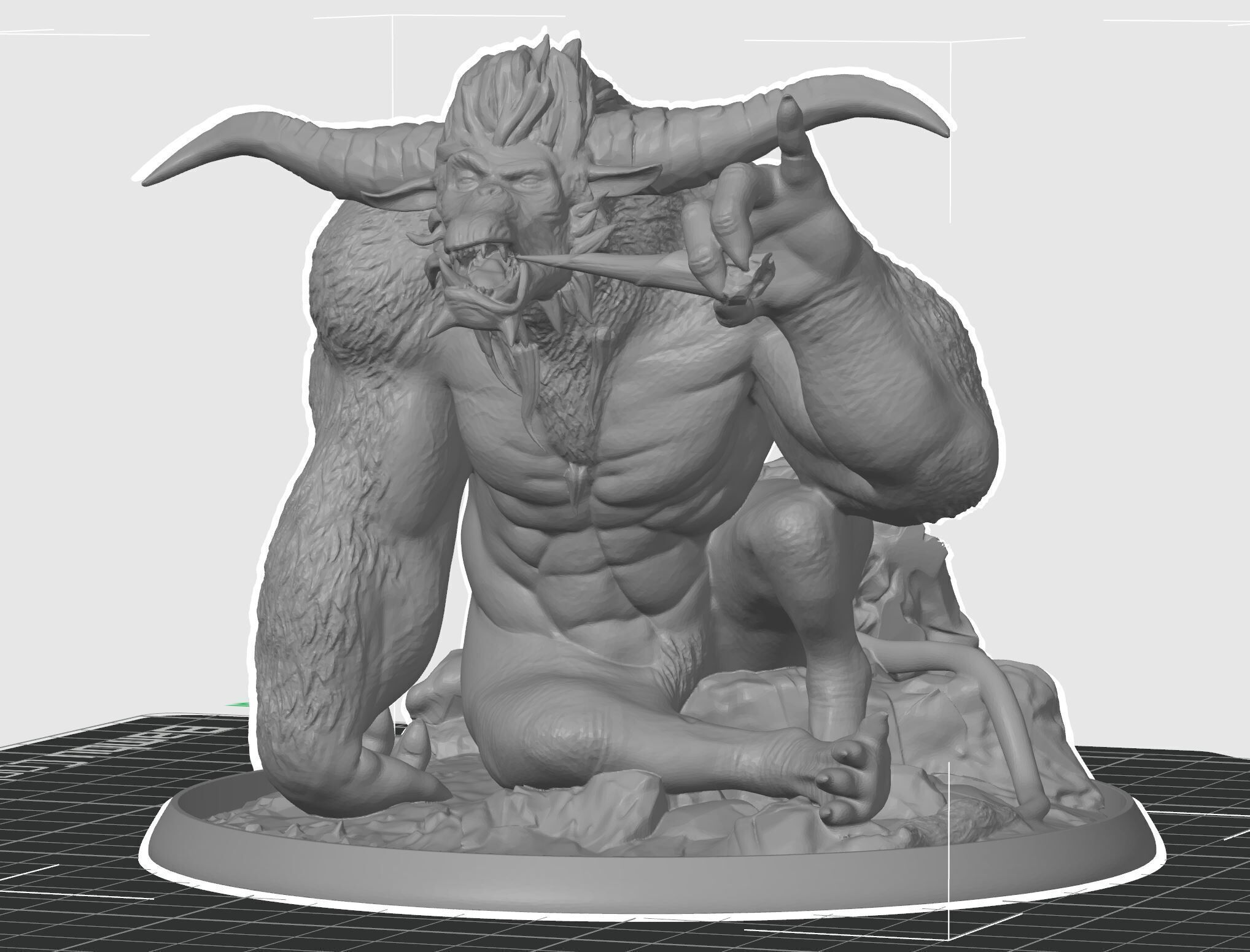 STL File  RAJANG  Monster Hunter 3D model_4