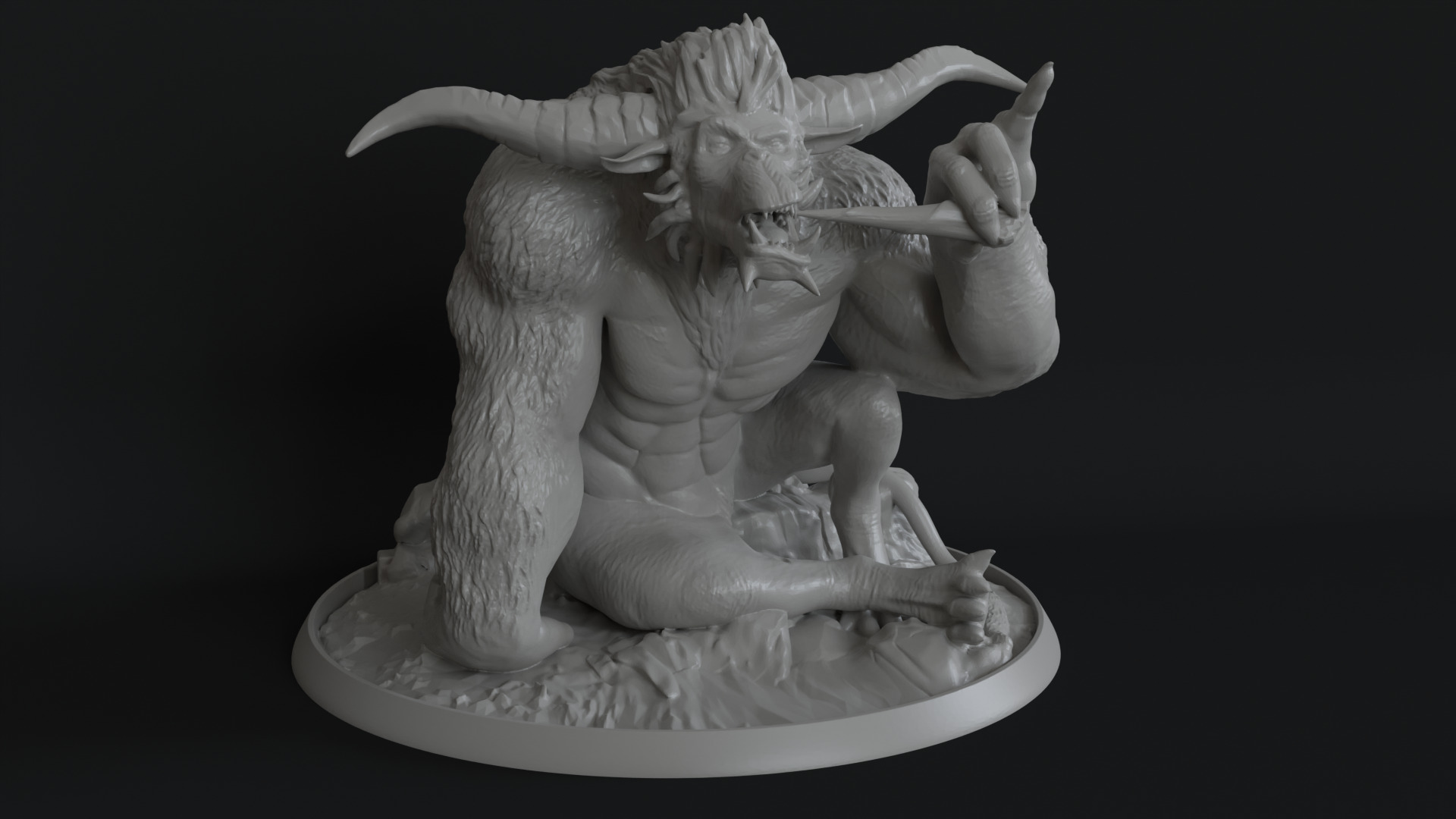 STL File  RAJANG  Monster Hunter 3D model_1