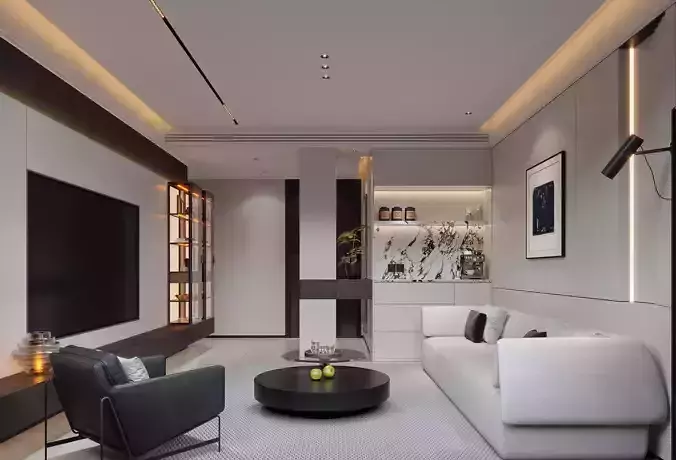 modern living room interior scenes 73