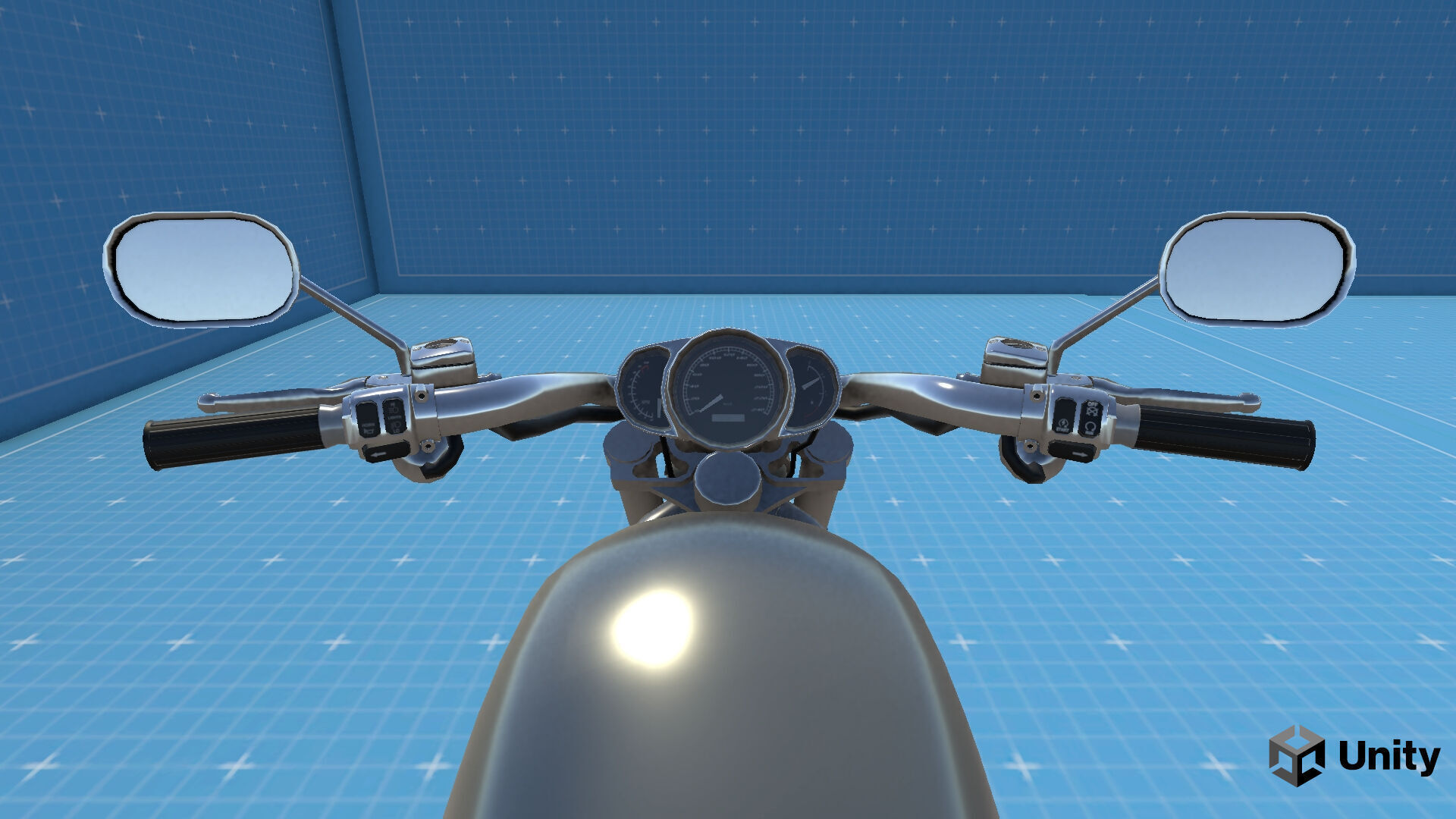 Harley Davidson V-Rod VRSC Gameready Low-poly 3D model_22