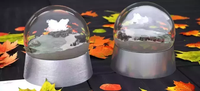 SANDY WHITE BEACH GLOBE 2025