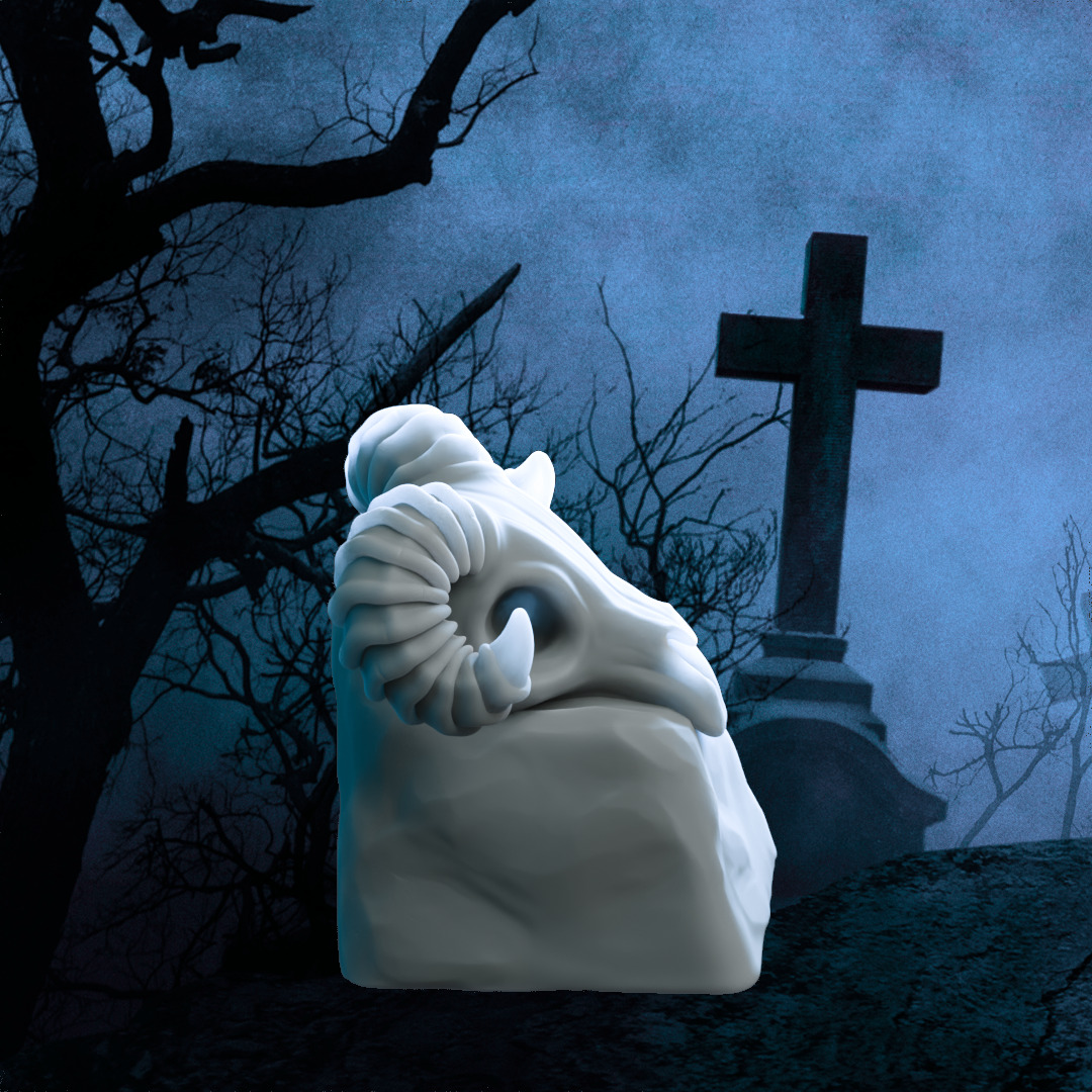 Legends of horror - keycaps to print 3D print model_24