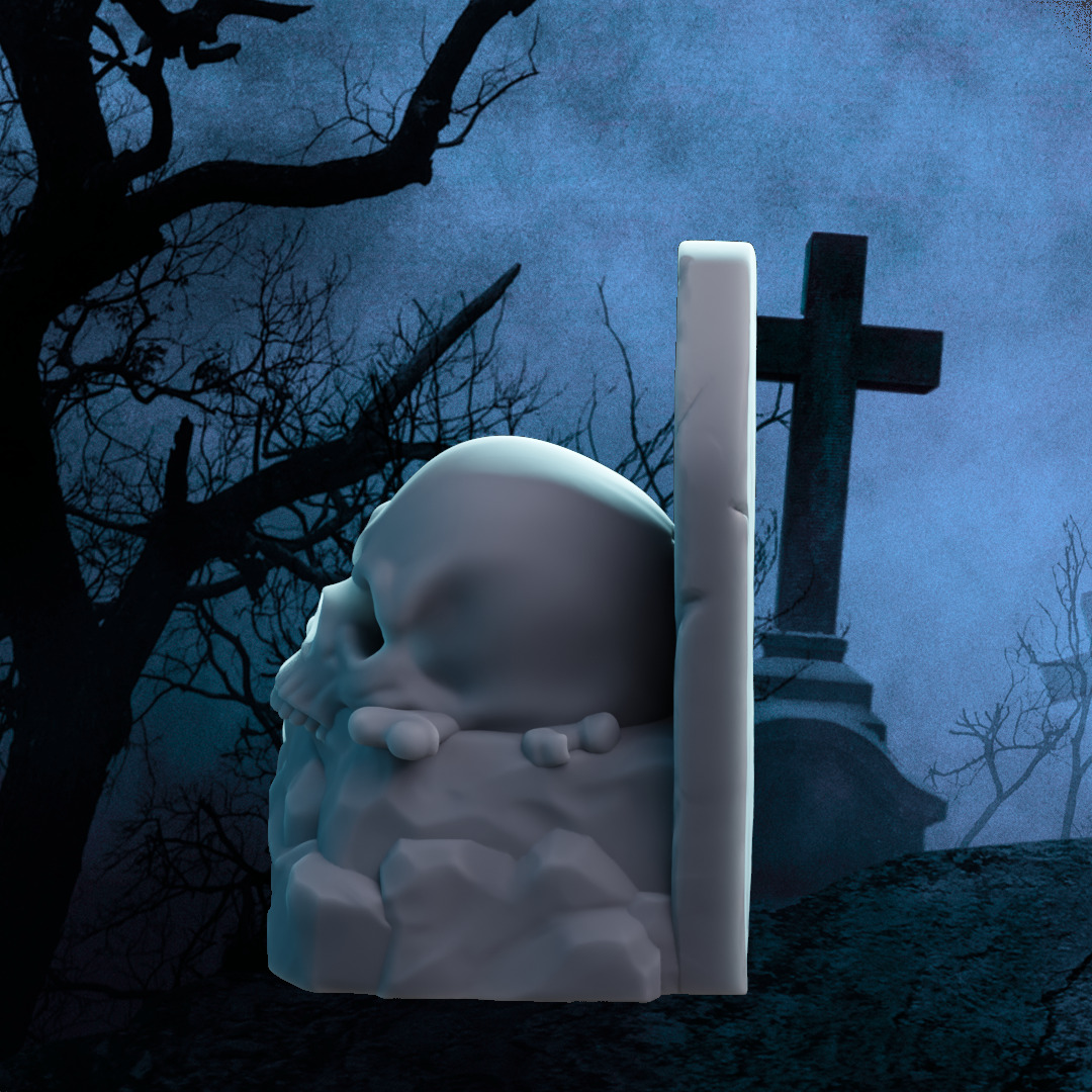 Legends of horror - keycaps to print 3D print model_27