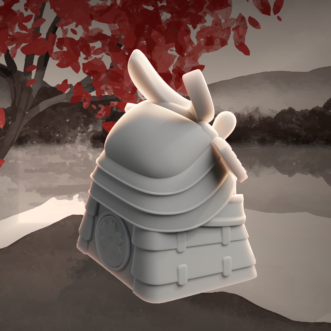 Legends of horror - keycaps to print 3D print model_52