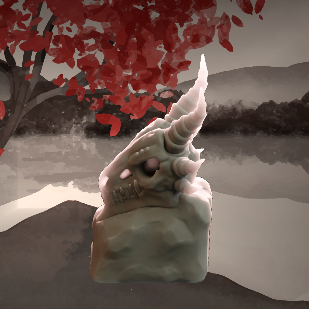 Legends of horror - keycaps to print 3D print model_31