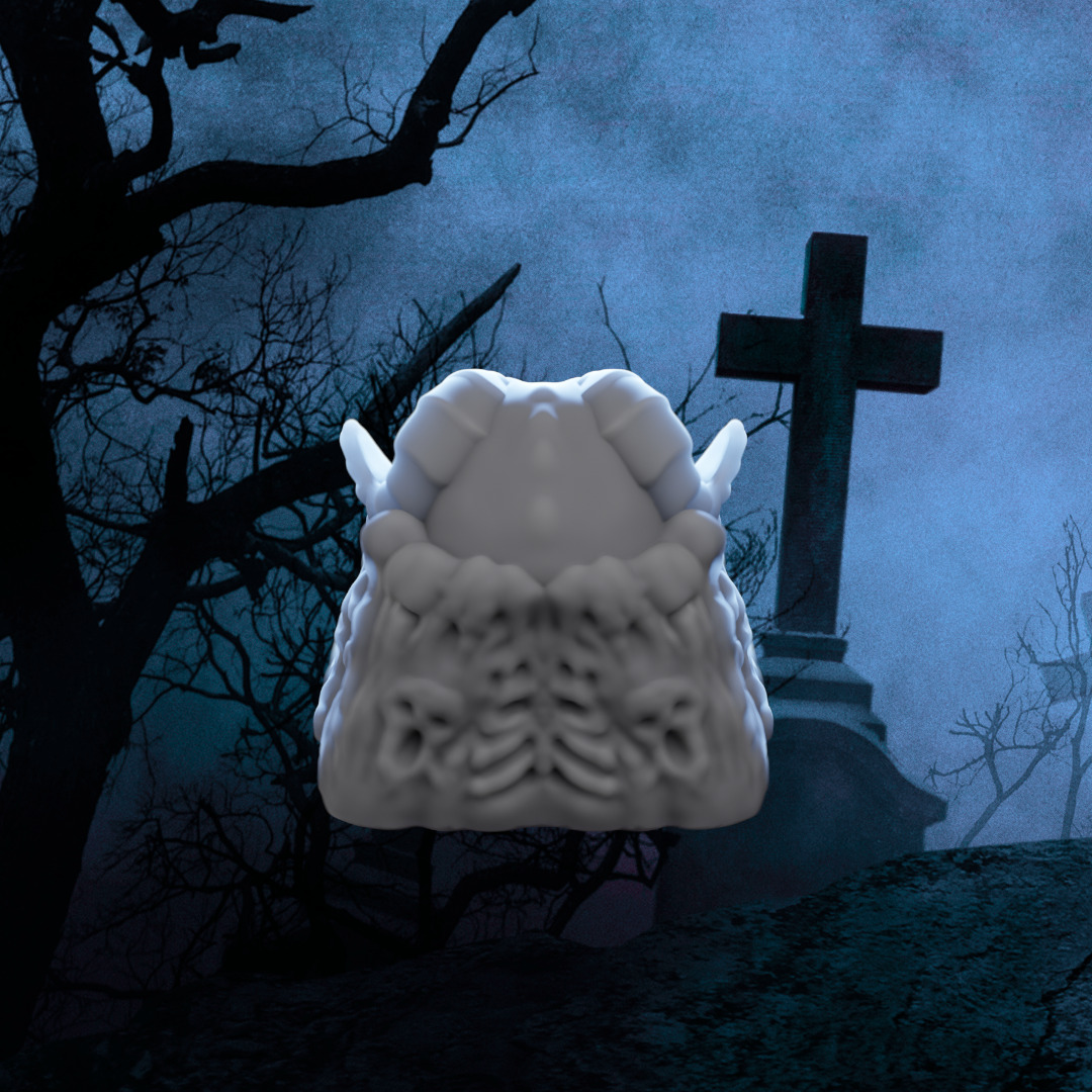 Legends of horror - keycaps to print 3D print model_16