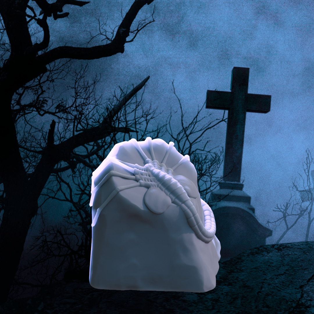 Legends of horror - keycaps to print 3D print model_37