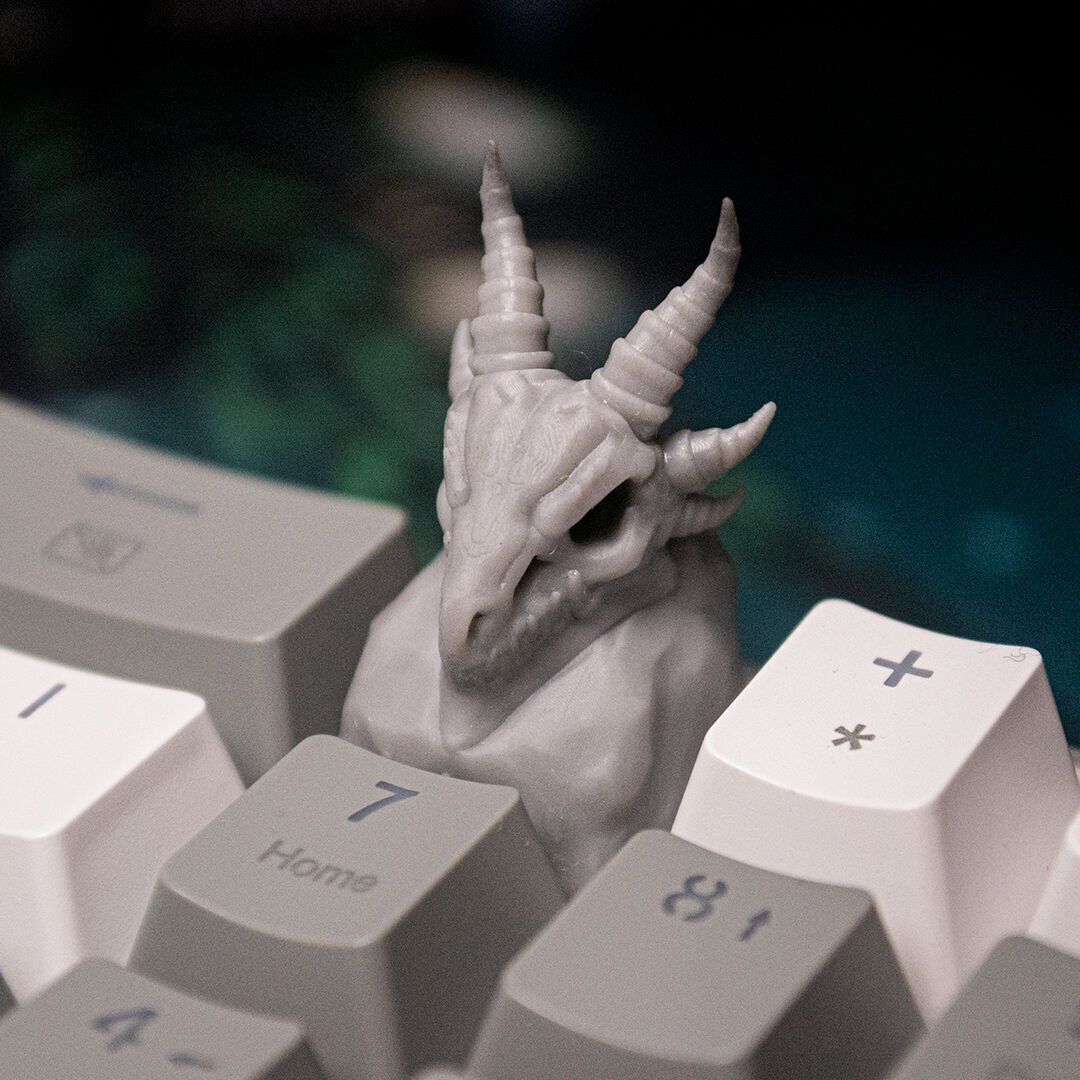 Legends of horror - keycaps to print 3D print model_10