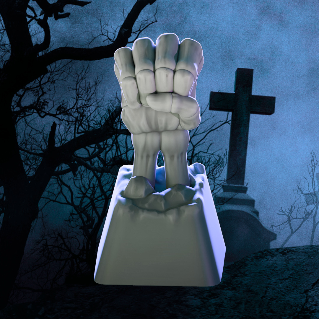 Legends of horror - keycaps to print 3D print model_46