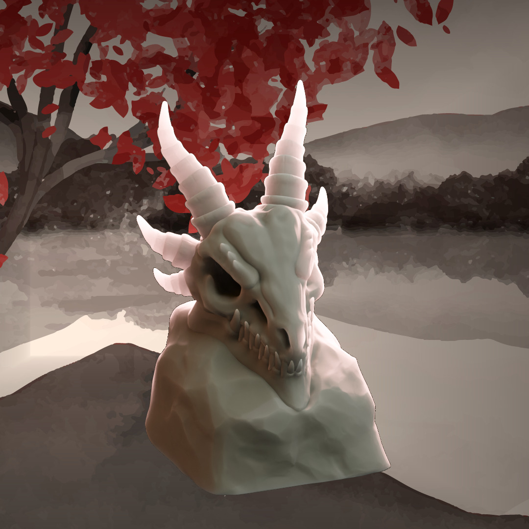 Legends of horror - keycaps to print 3D print model_34