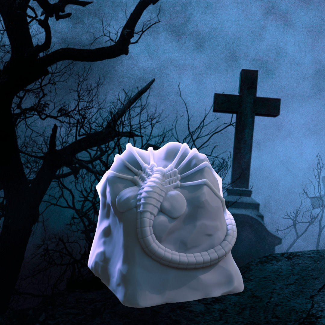 Legends of horror - keycaps to print 3D print model_38