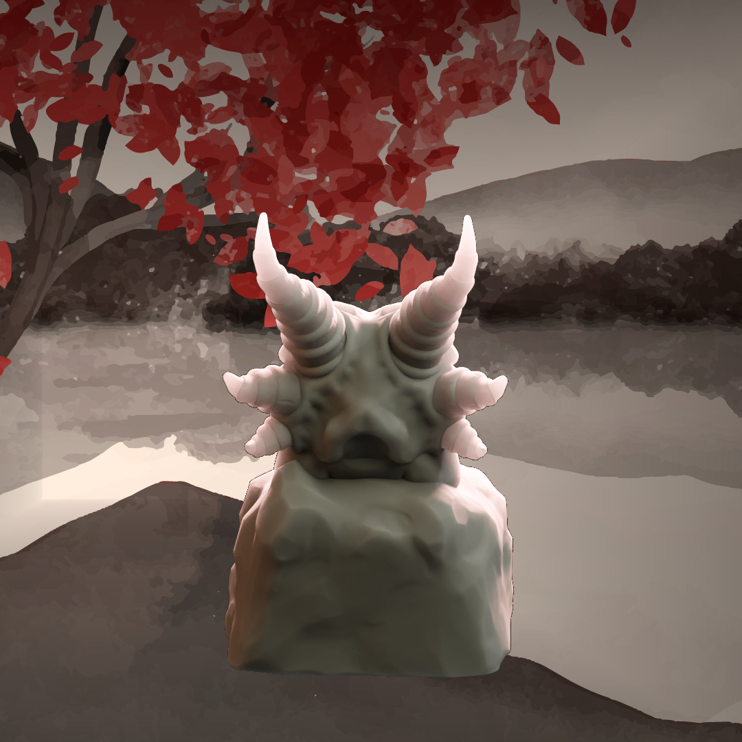 Legends of horror - keycaps to print 3D print model_32