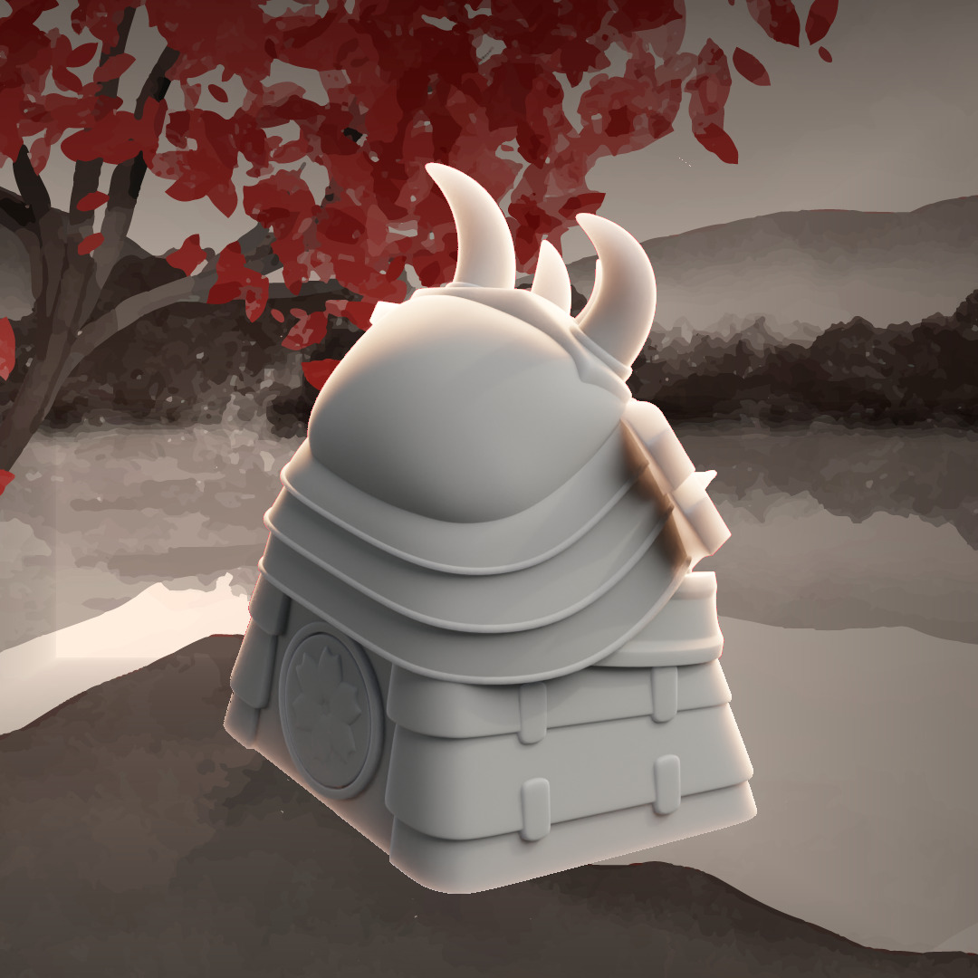 Legends of horror - keycaps to print 3D print model_21