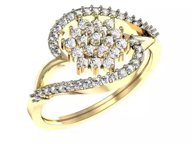 Yellow Gold Rings for Women
