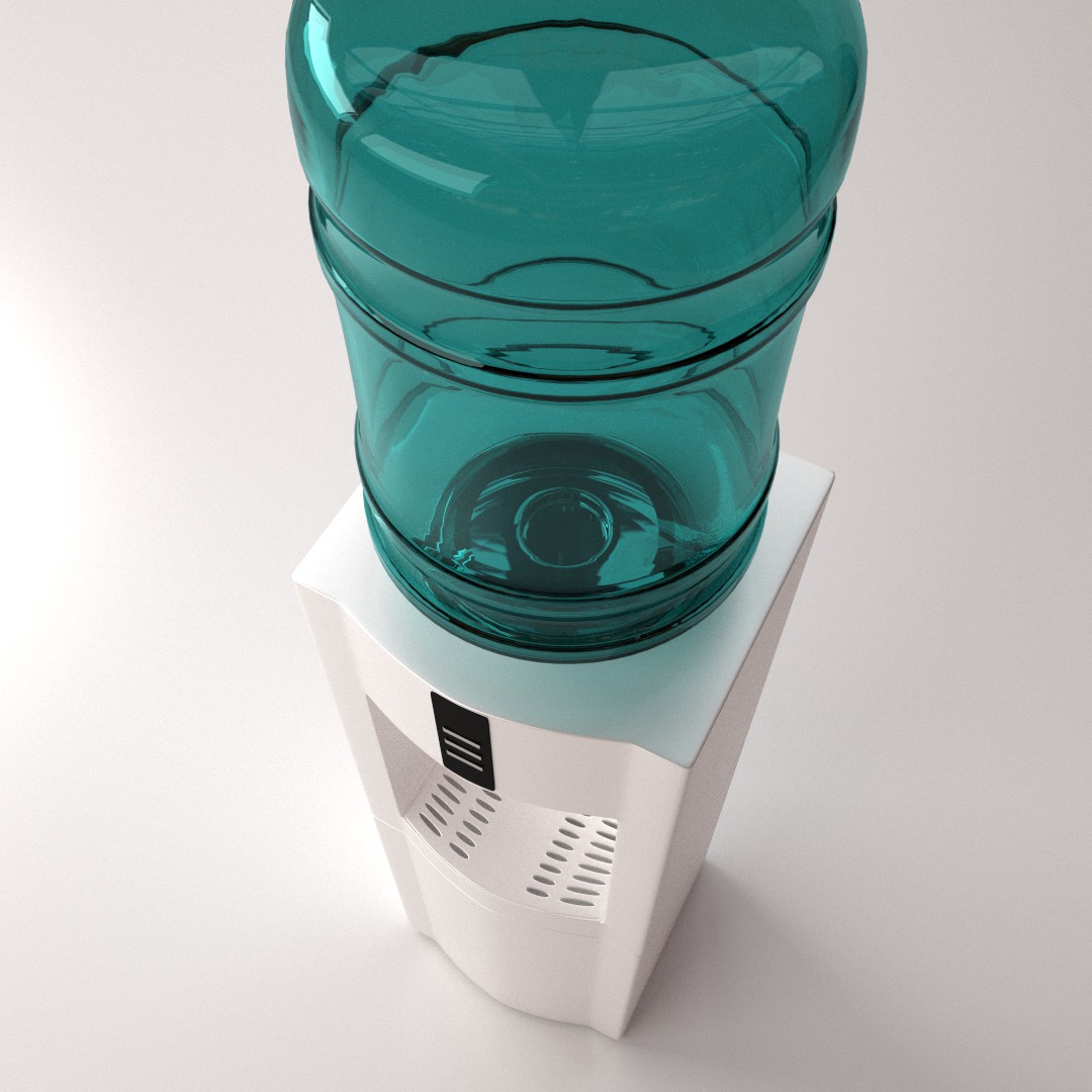 Water Dispenser 3D model_1