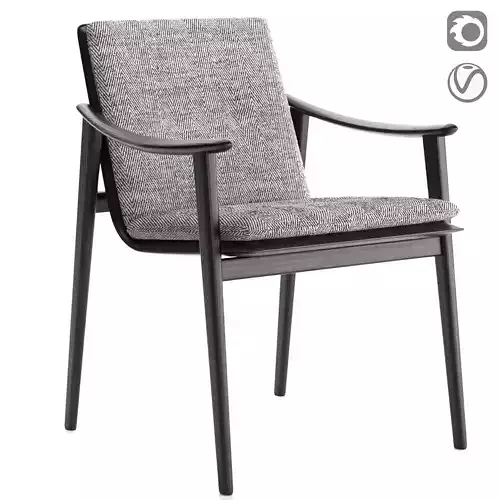 Minotti FYNN Dining Chair with cushion