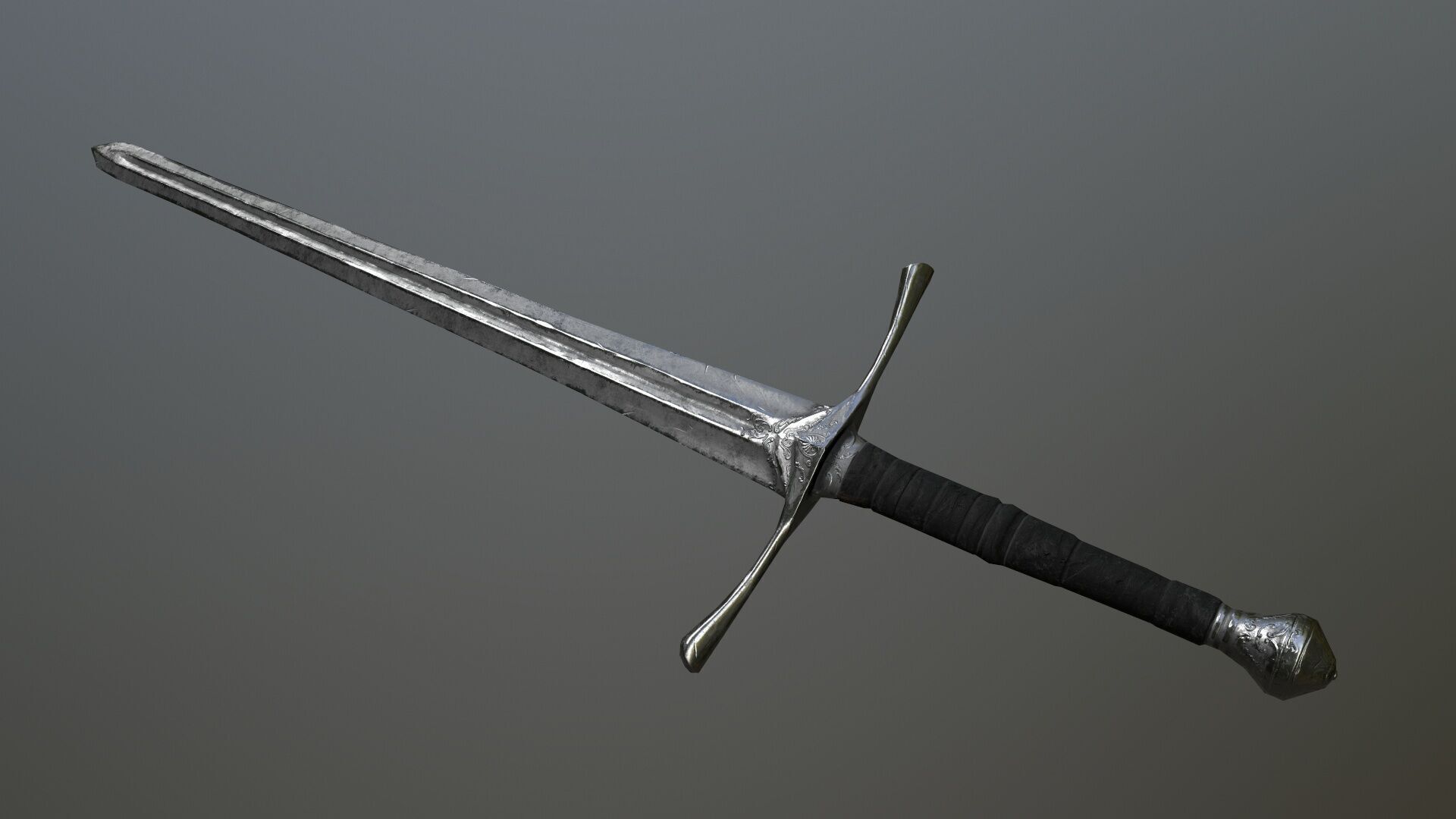 Ruin set Low-poly 3D model_5