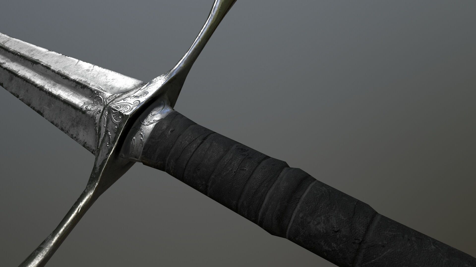 Ruin set Low-poly 3D model_7