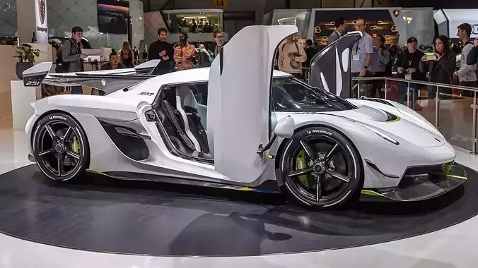 Ultra Realistic Koenigsegg Jesko 3D model