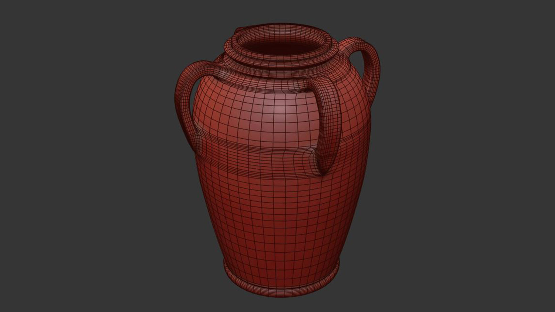 Altman Handcrafted Ceramic Vase 02 3D model_7