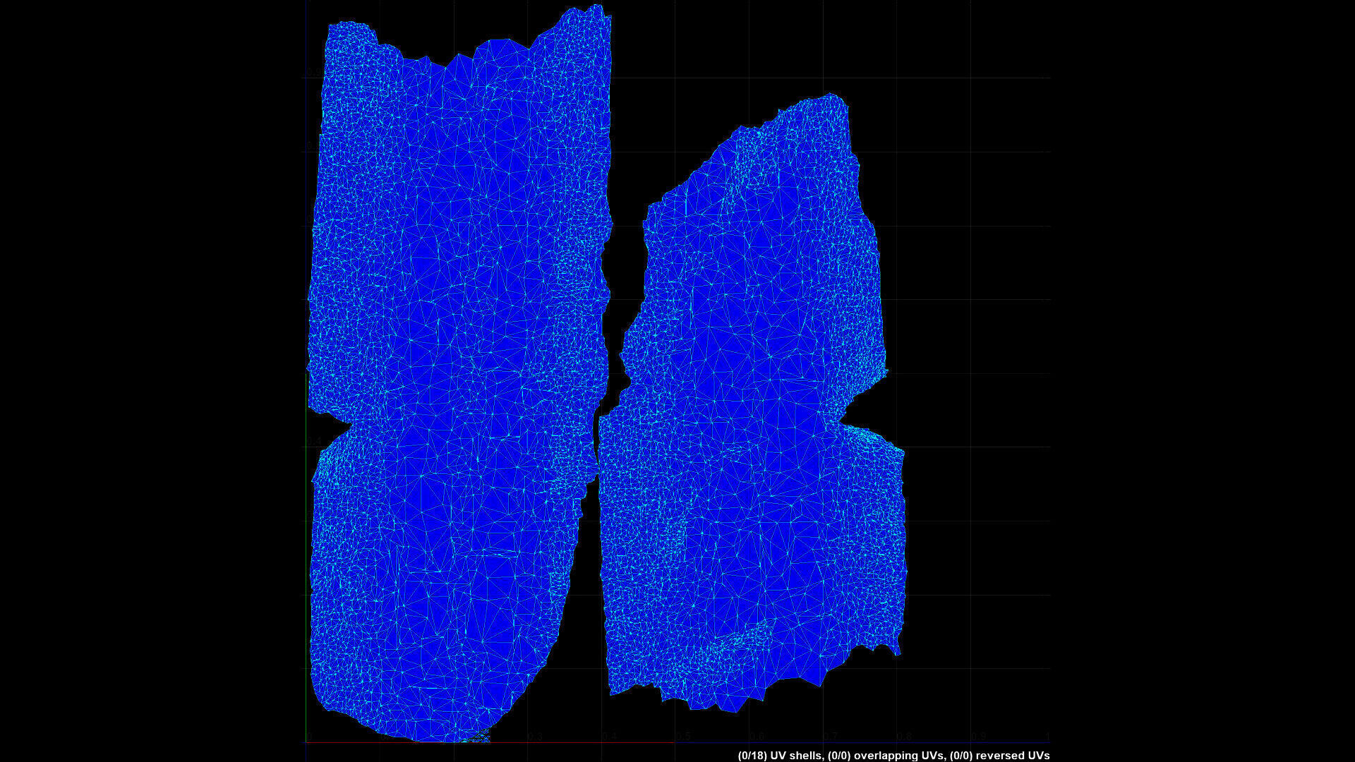 abandoned concrete forest road photogrammetry Low-poly 3D model_7