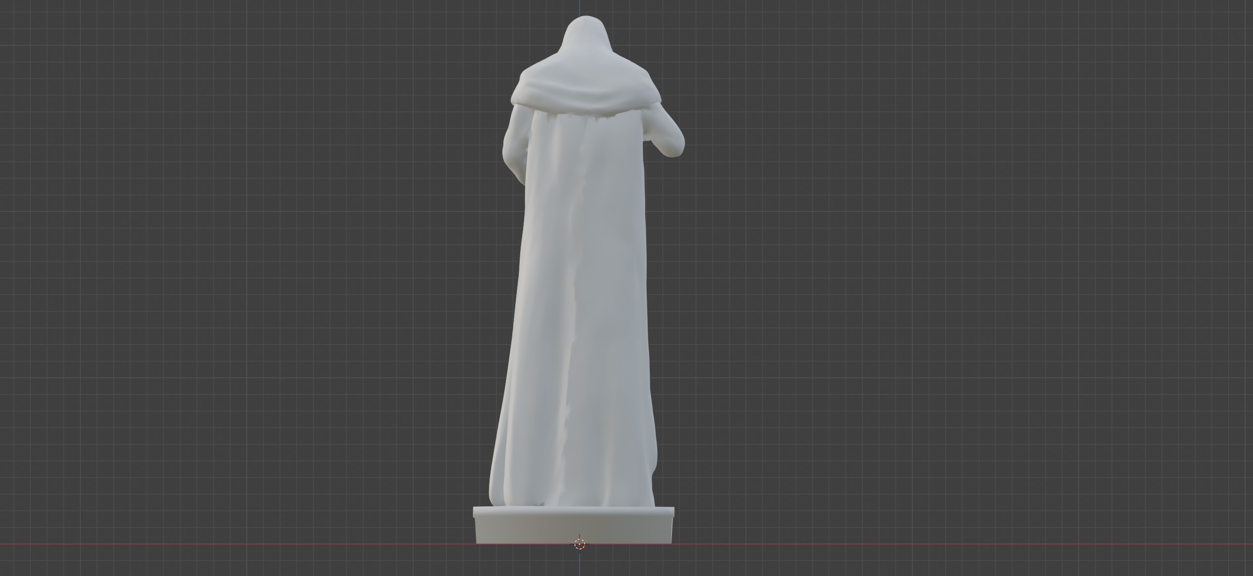 Elven Statue - High Res 3D Print ready Free 3D print model_3