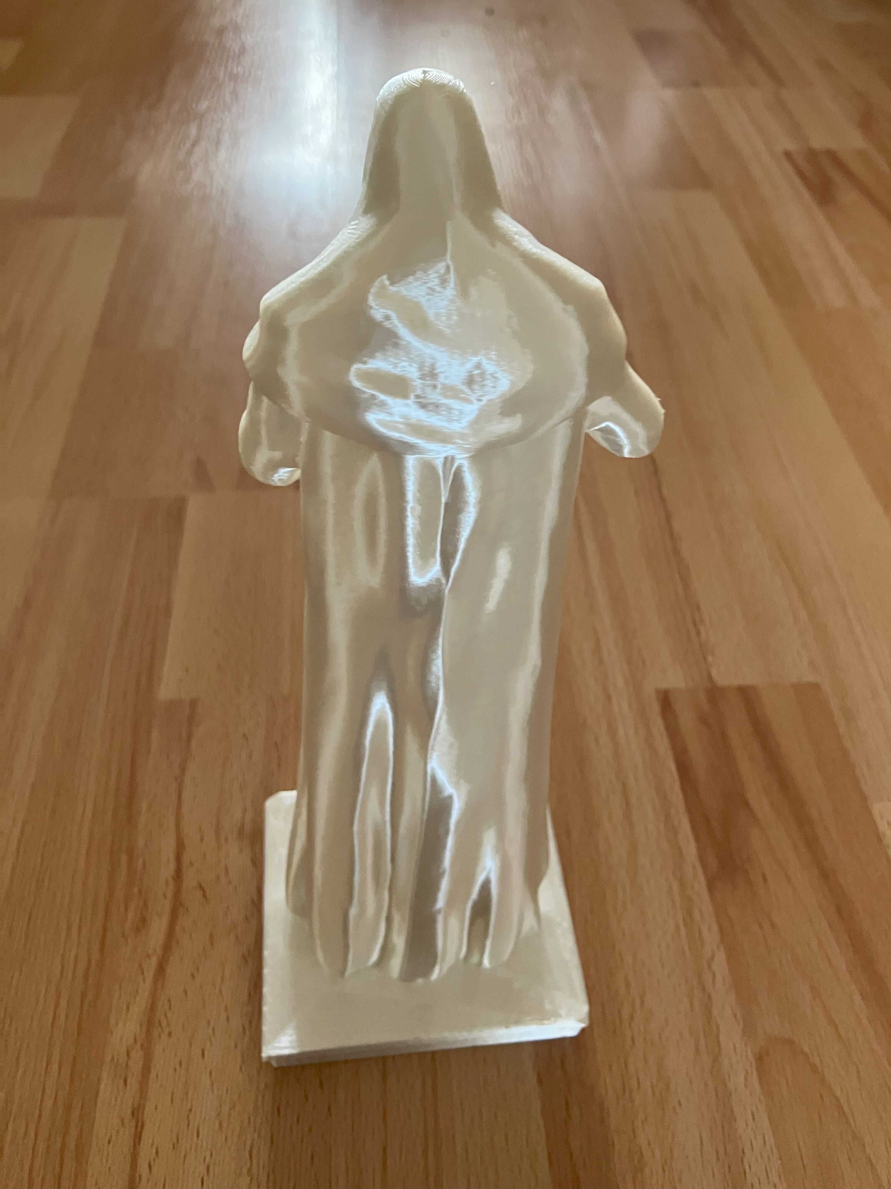 Elven Statue - High Res 3D Print ready Free 3D print model_12